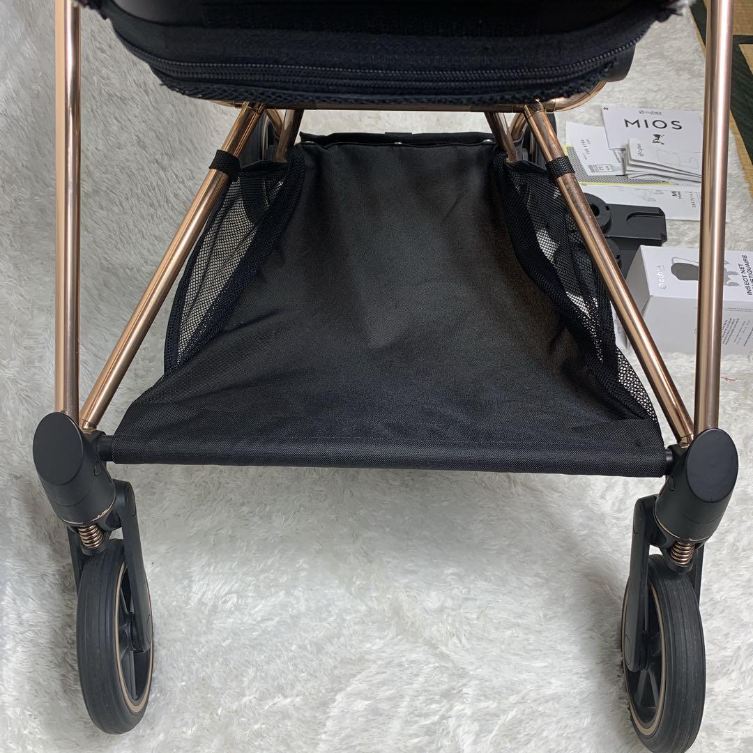 【美品】cybex MIOS 最高級ベビーカー 付属品多数！