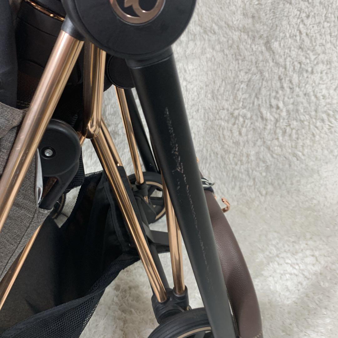 【美品】cybex MIOS 最高級ベビーカー 付属品多数！