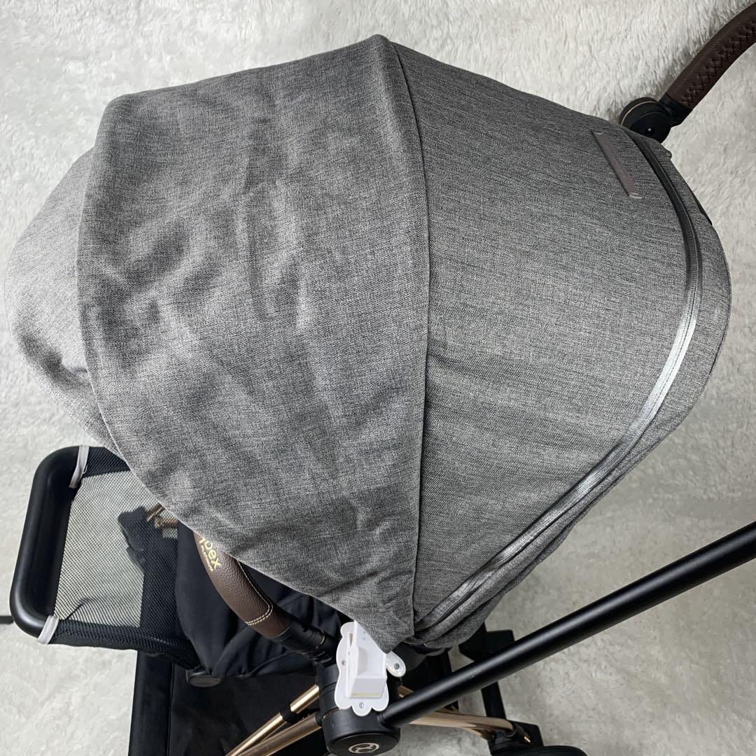 【美品】cybex MIOS 最高級ベビーカー 付属品多数！