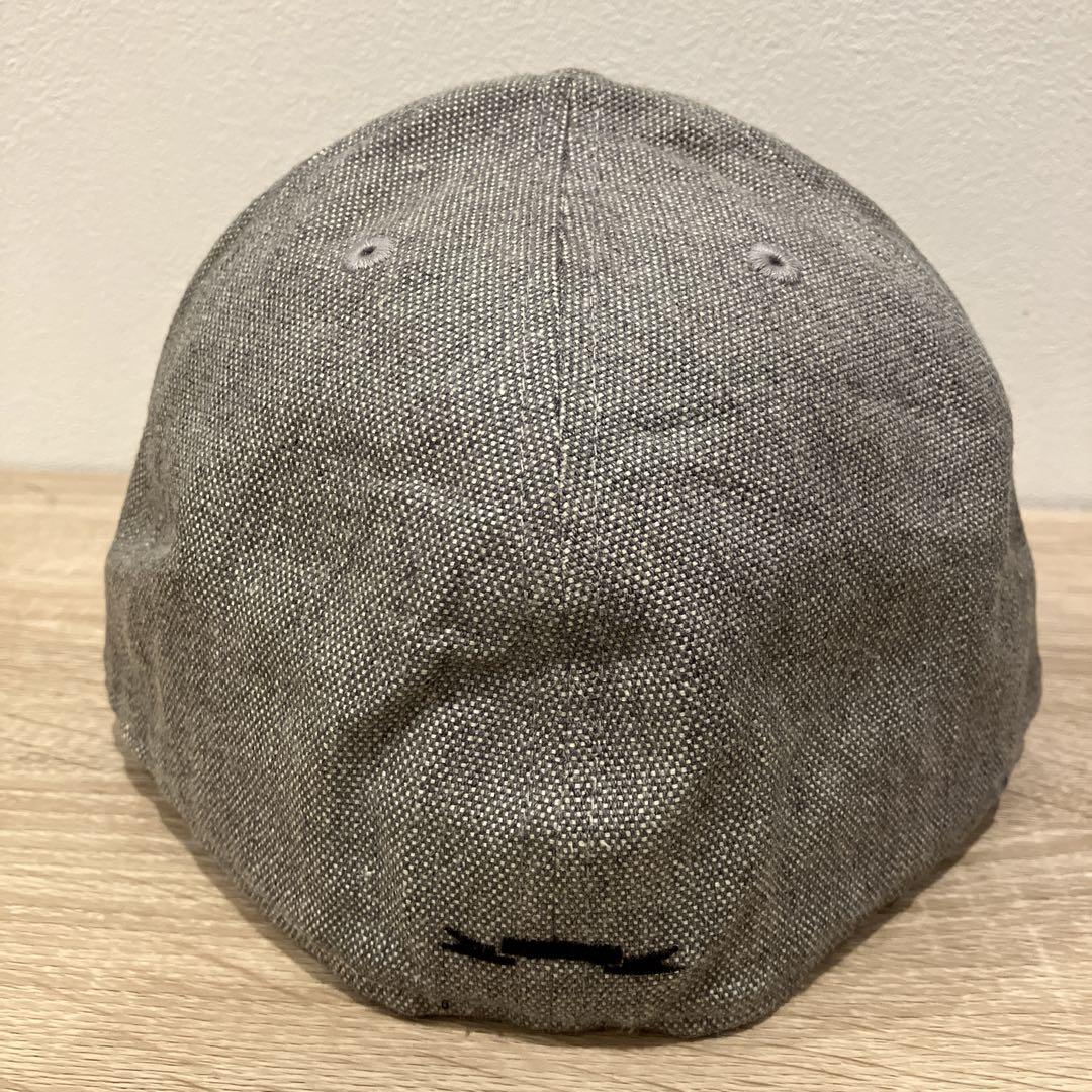 SUPREME グレー キャップ new era - メルカリ
