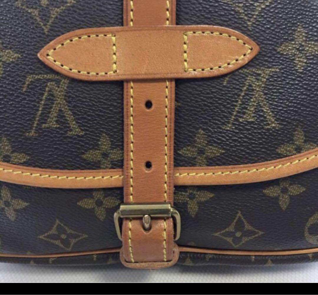 美品　LOUIS VUITTON ソミュール 30 モノグラム　ショルダーバッグ