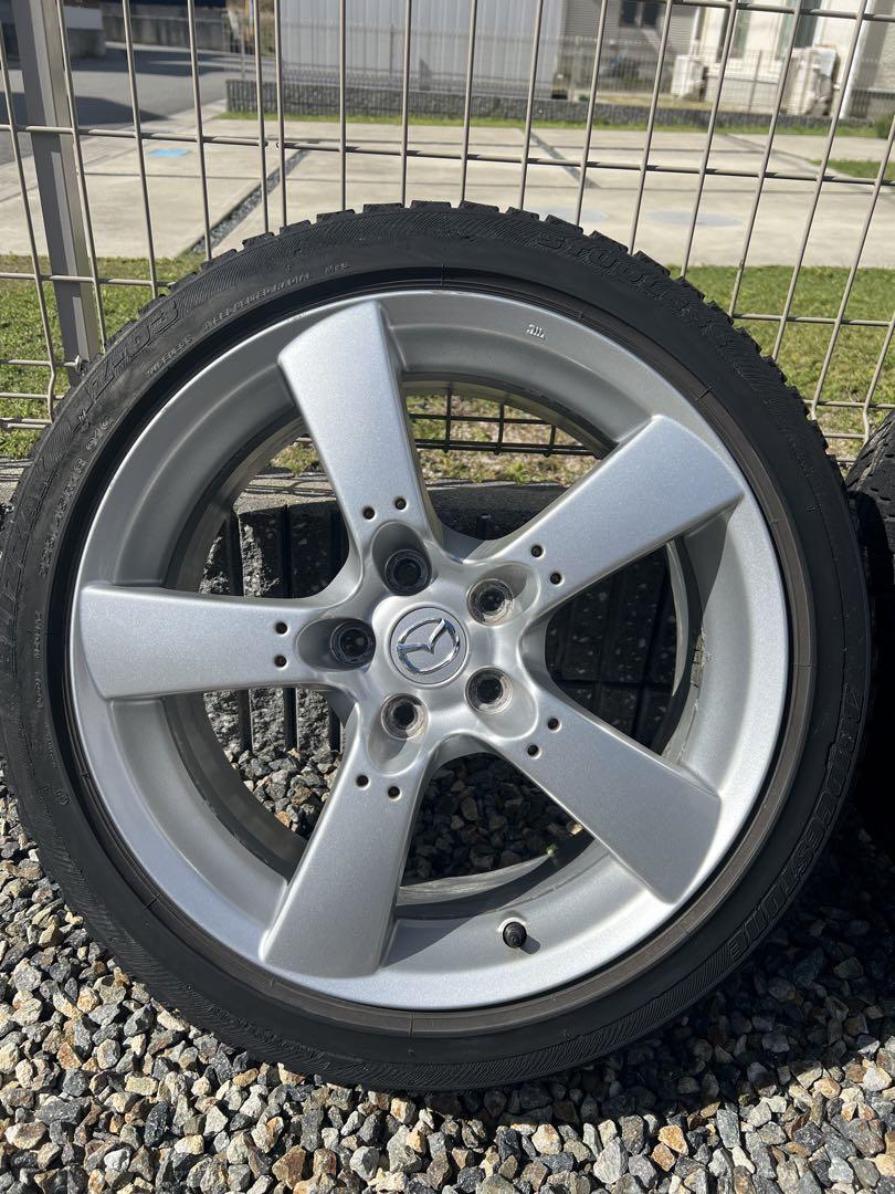 RX-8 純正アルミホイール　タイプS装着18インチ