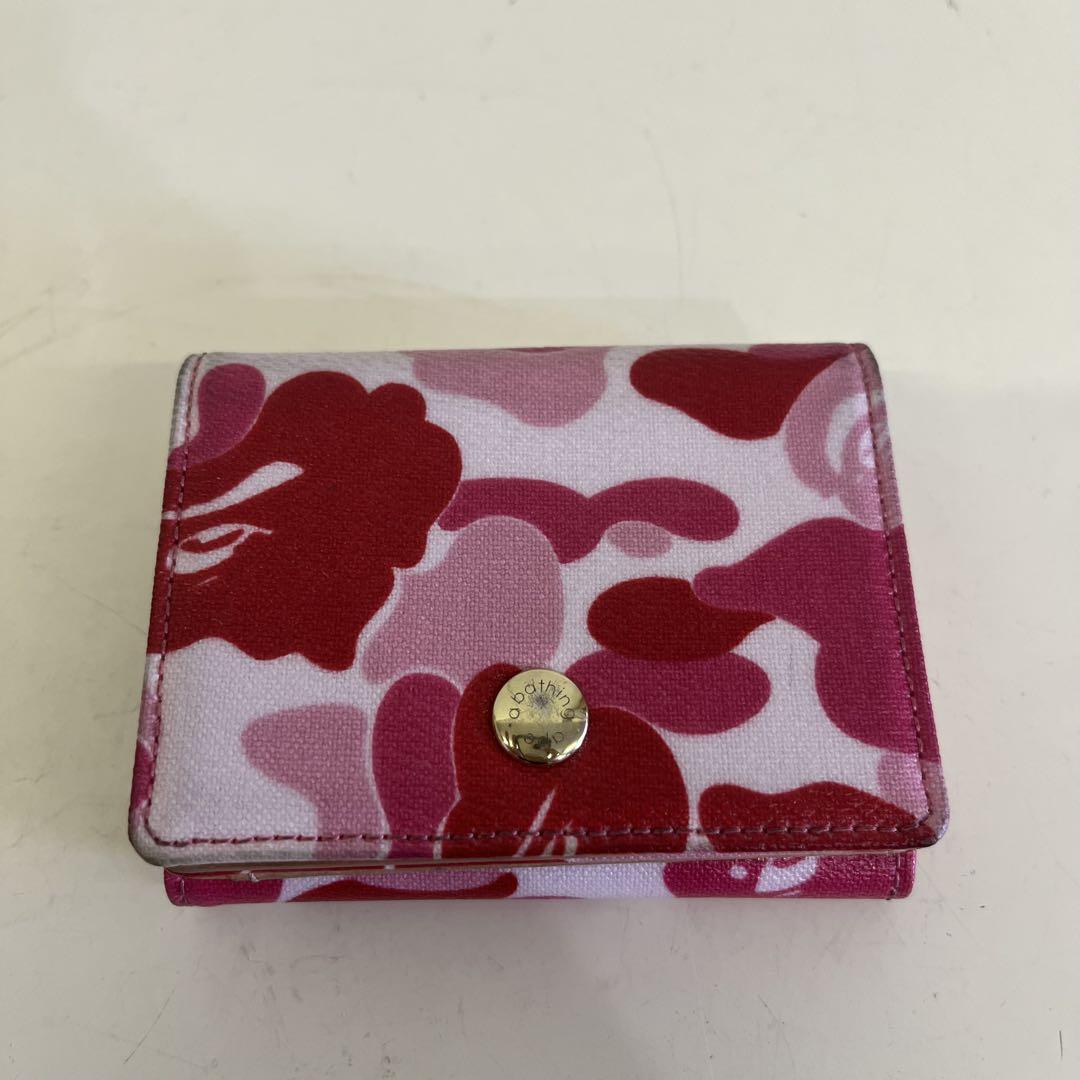【SEAL限定商品】 APE BATHING A ABC メルカリ - 三つ折り財布 財布 WALLET CAMO 小物
