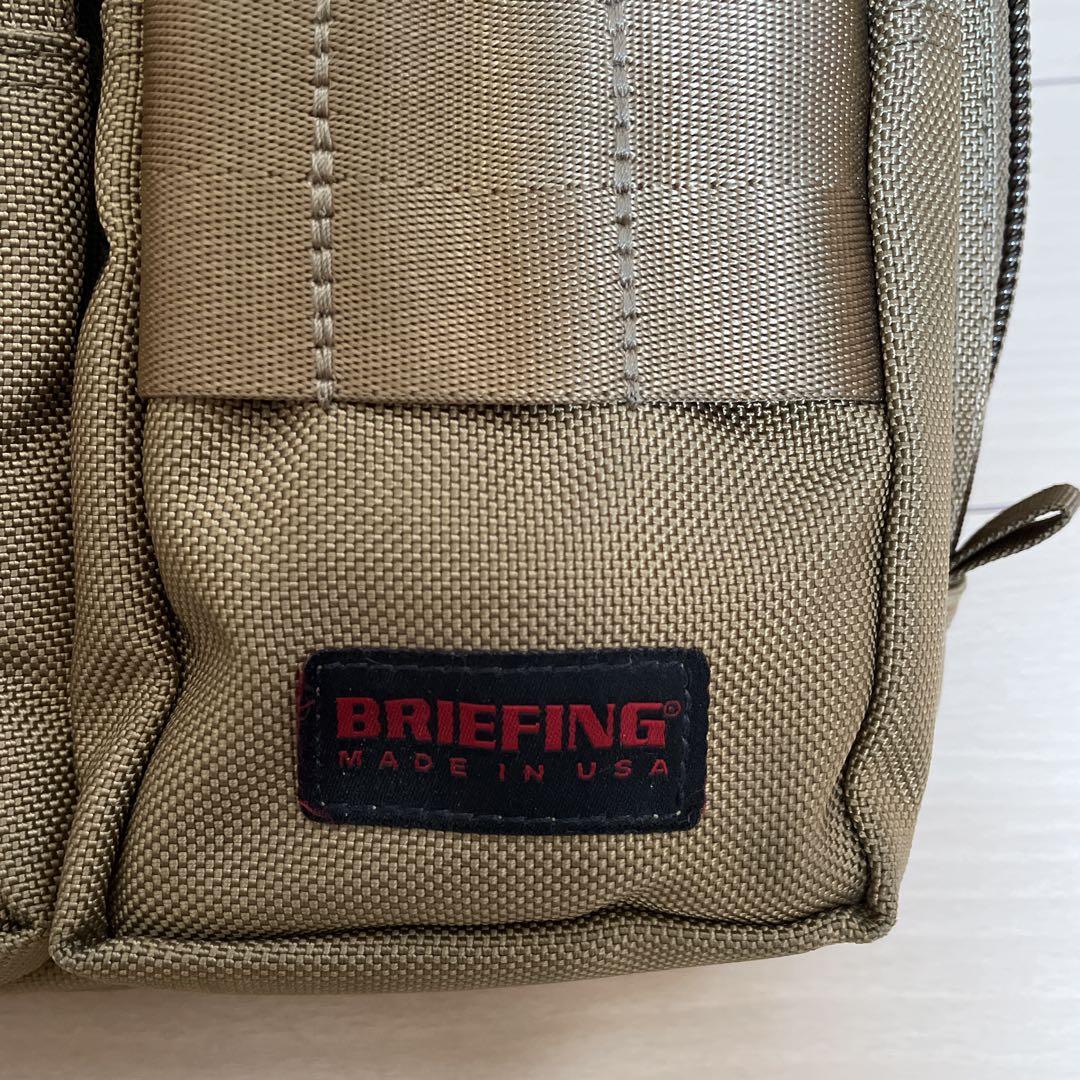 【美品】BRIEFING ブリーフィング A4 LINER 2WAY コヨーテ