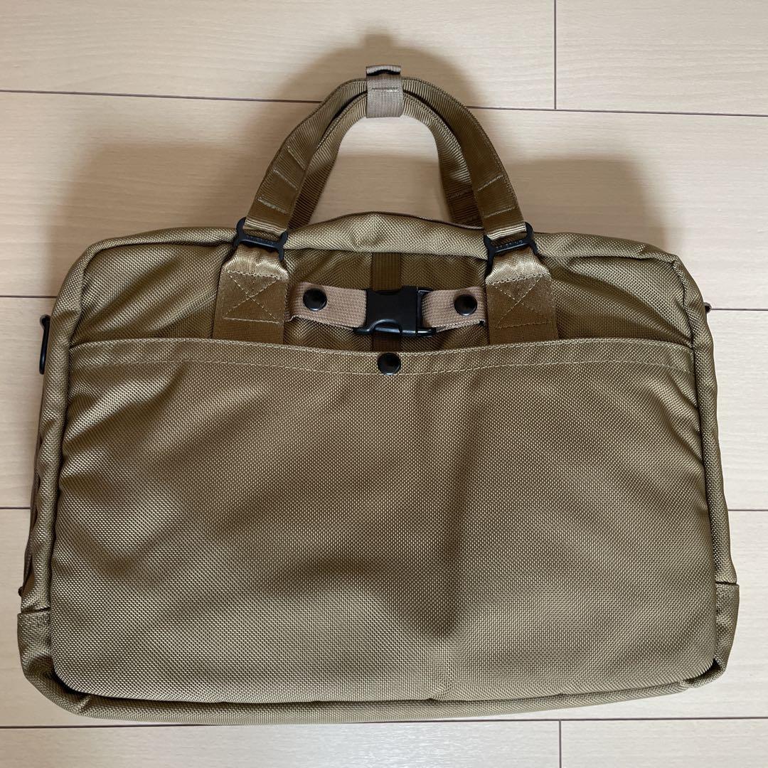 【美品】BRIEFING ブリーフィング A4 LINER 2WAY コヨーテ