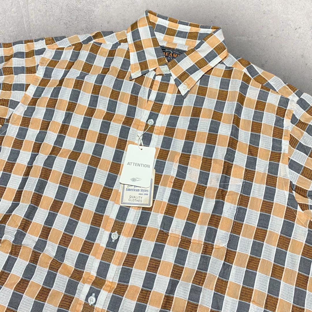 トップス BEAMS PLUS B.D. Panama Plaid Classic Fit