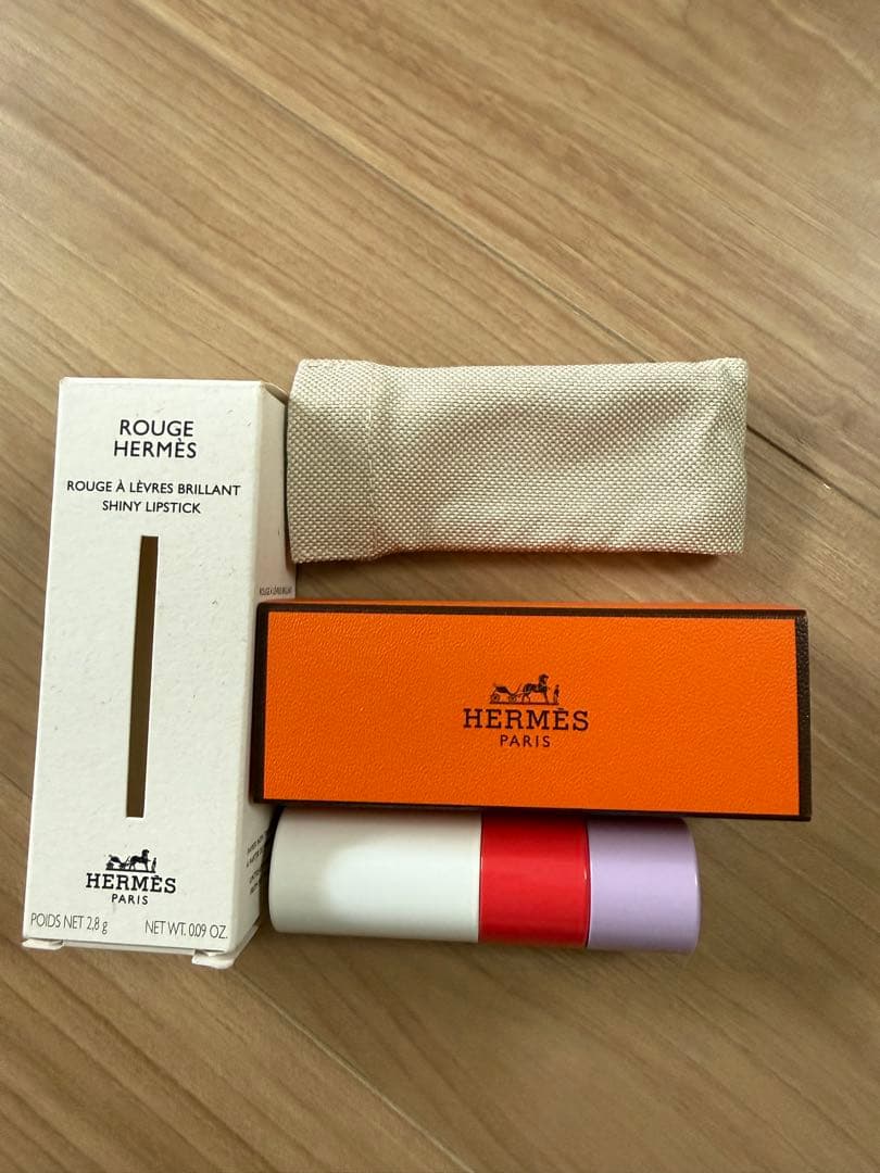 HERMES 限定品ベージュドールージュアレーヴルブリヤン 5,809円