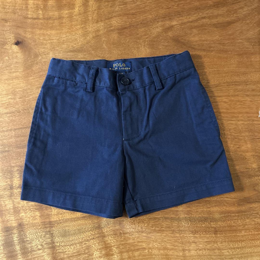 POLO RALPH LAUREN ネイビーショートパンツ LG Polo Ralph Lauren ネイビー ショートパンツ 2/2T - メルカリ