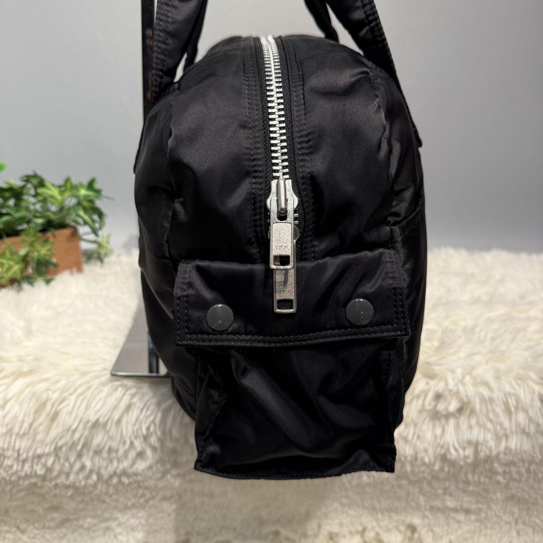 希少【美品】PORTER TANKER DUFFLE BAG(L) ブラック