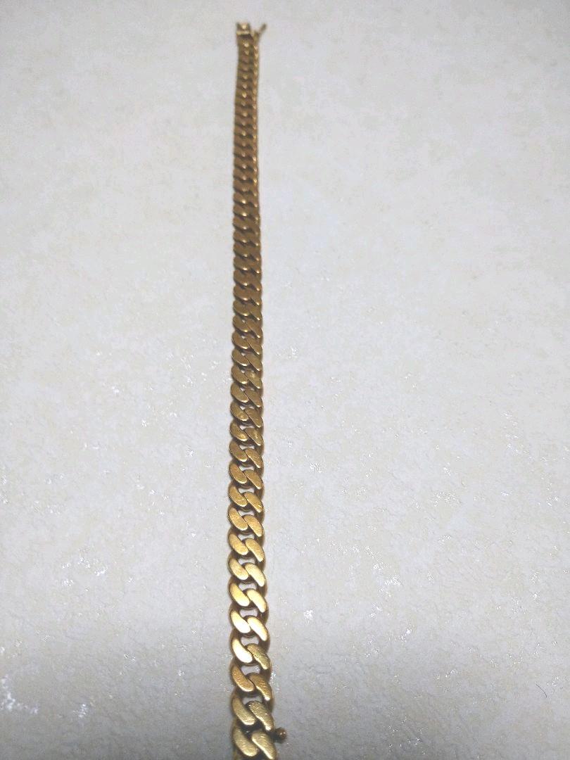 喜平 30g 5siDt-m82459051306 平打ブレスレット.K18 通販得価