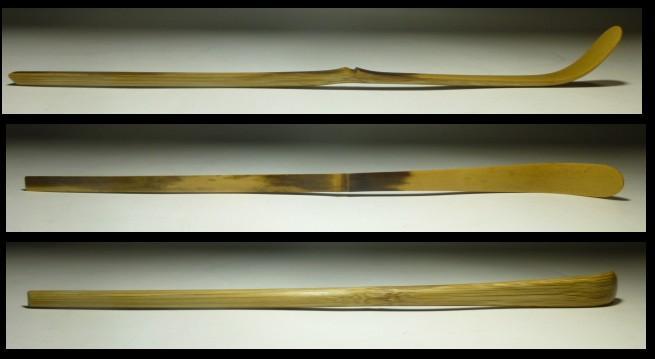 裏千家八世 又玄斎 自作茶杓/銘「摘草」/共箱・共筒/一 裏千家八世 又玄斎 自作茶杓/銘「摘草」/共箱・共筒/一