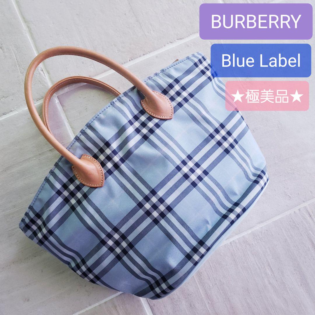 ★極美品★　BURBERRY　BlueLabel　バーバリー　ミニ トートバッグ