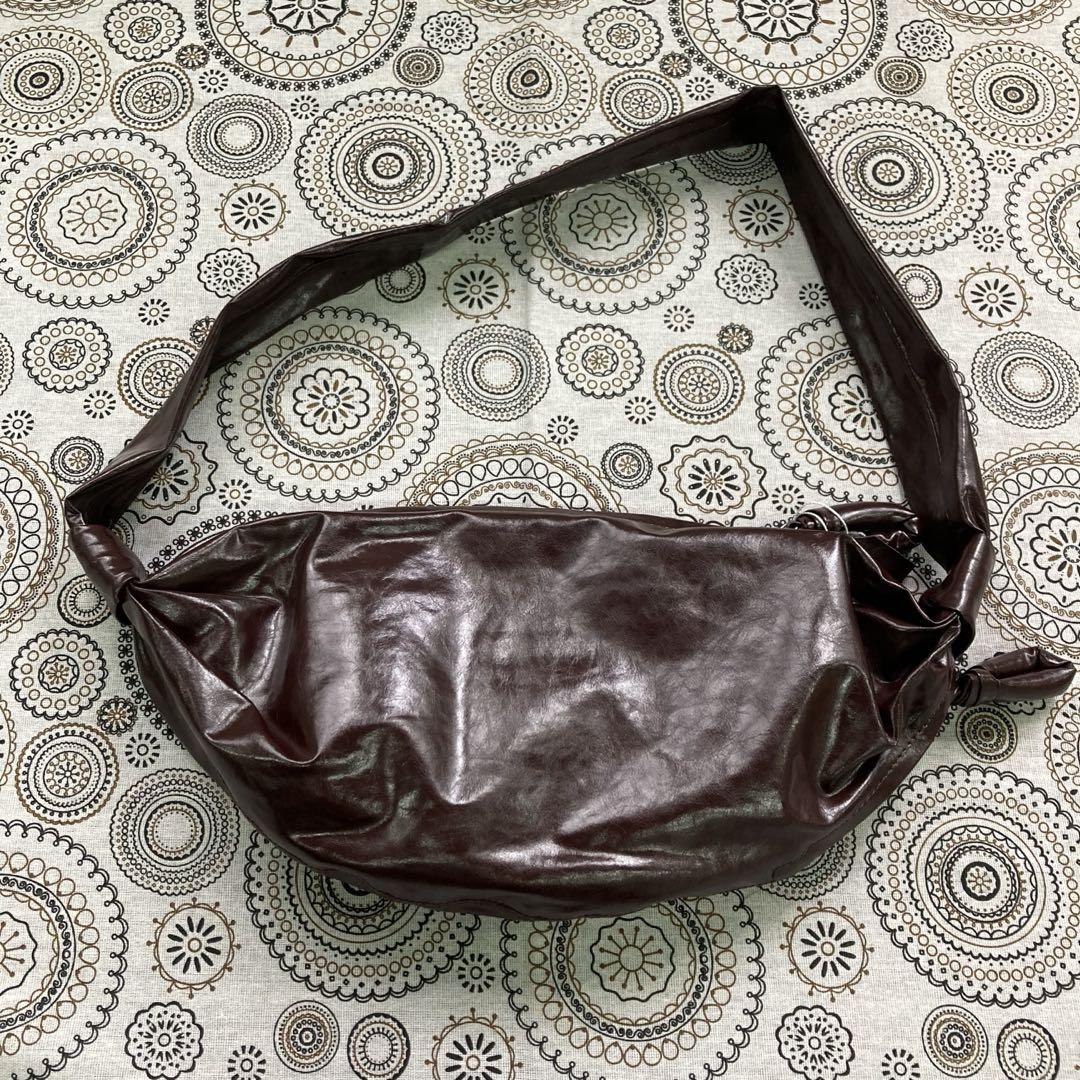 LEMAIRE Soft Croissant ショルダーバッグ ブラウン　S