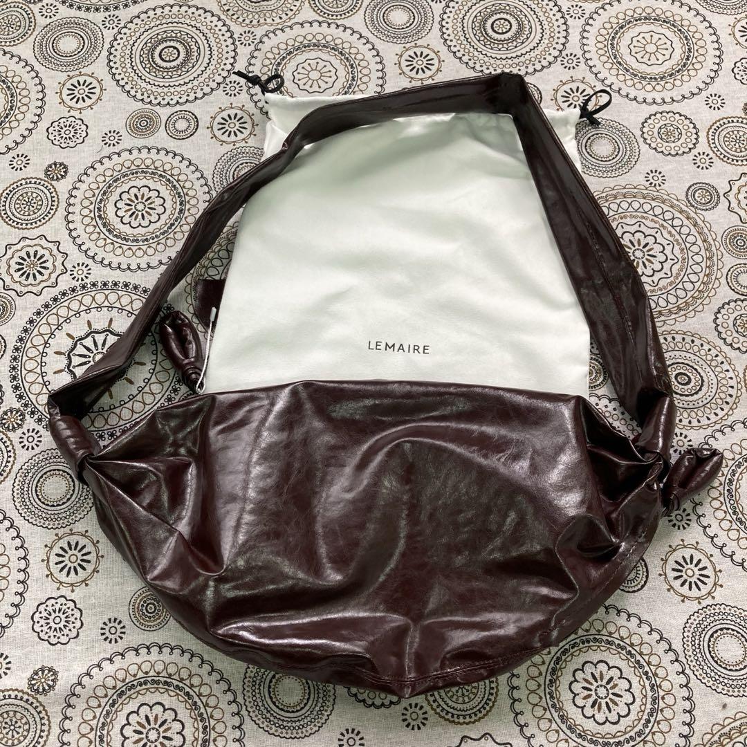 LEMAIRE Soft Croissant ショルダーバッグ ブラウン　S