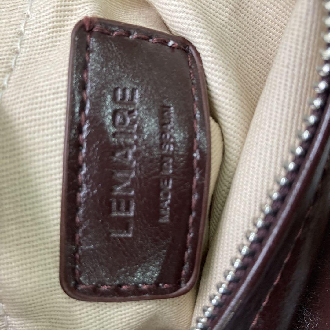 LEMAIRE Soft Croissant ショルダーバッグ ブラウン　S