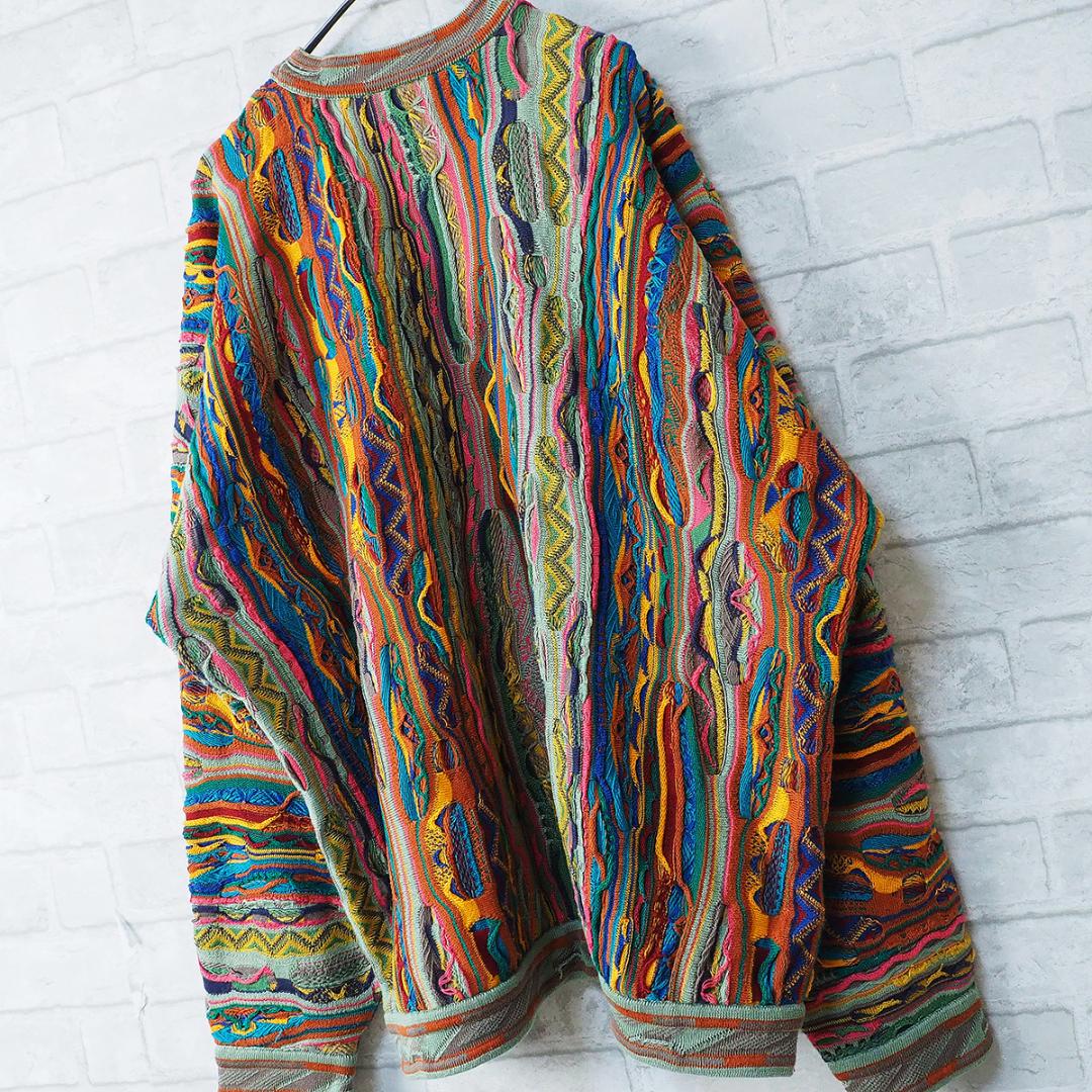 最新品定番 正規品 コットン ニット ビッグシルエット 5GJsm-m82464353436 coogi クージー 3D 数量限定定番