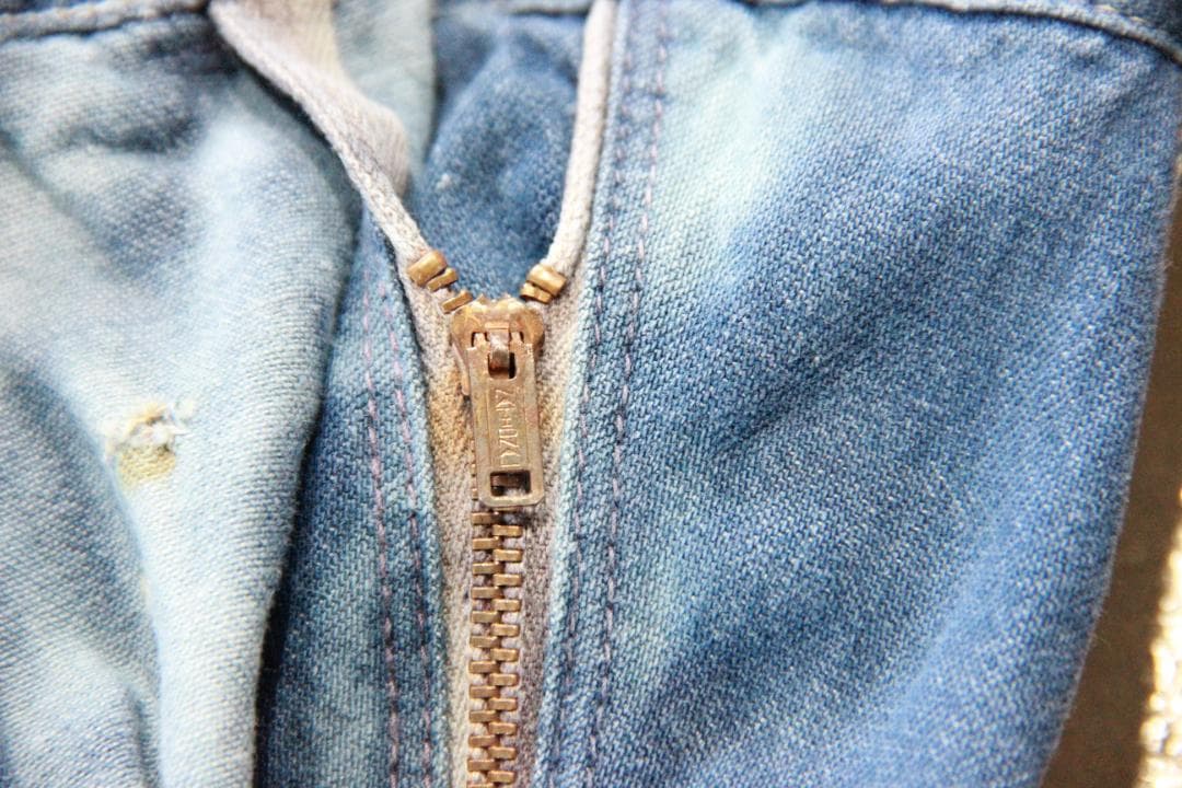 60s vintage DENIM RANCH PANTS