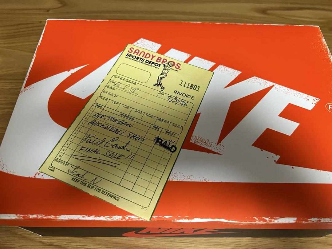 Nike Air Jordan 1 Lost and Found エアジョーダン