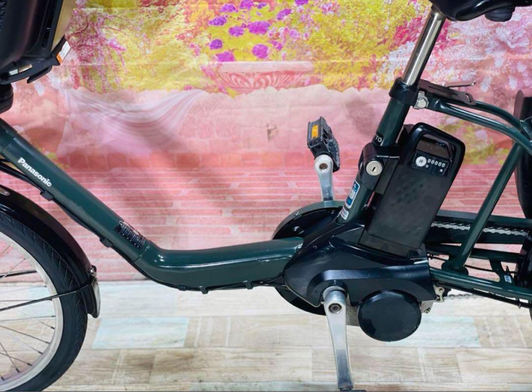 K2052 電動自転車パナソニック子供乗せ 20インチ 8Ah ブルー