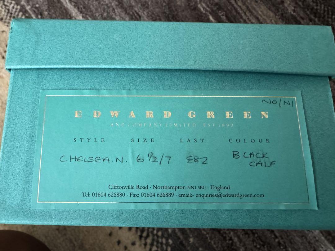 EDWARD GREEN ブラックドレスシューズ