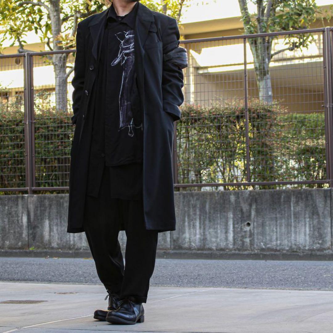 ヨウジヤマモトプールオム　ドクタージャケット　セルロース　21ss