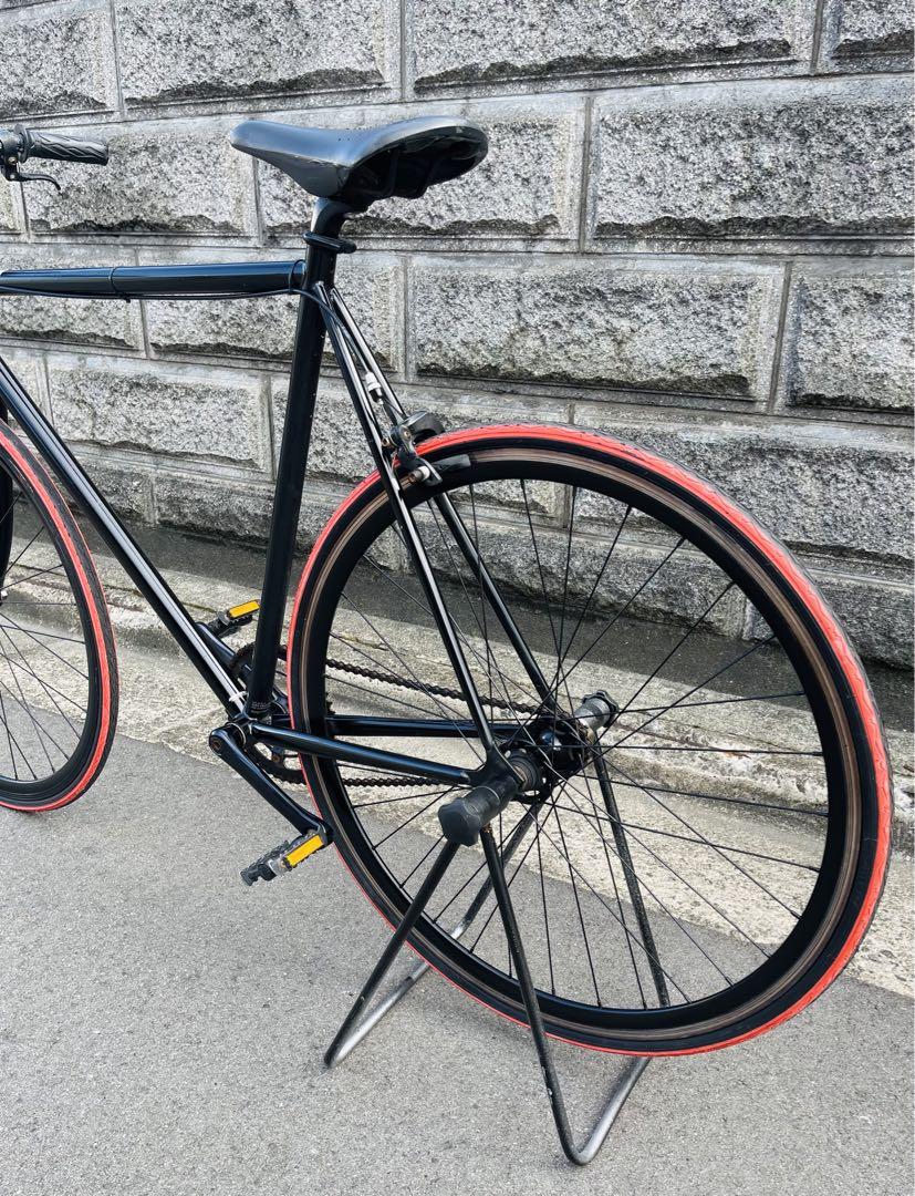 FUJI FEATHER フジ フェザー ピストバイク 前後タイヤ新品 大阪