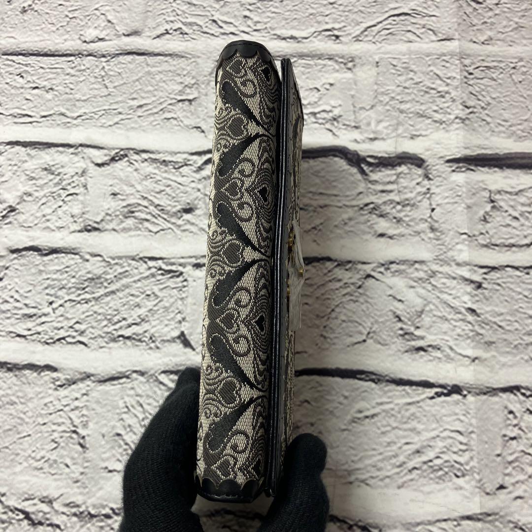 新品未使用✨アナスイ がま口 長財布 ウォールハート バタフライ