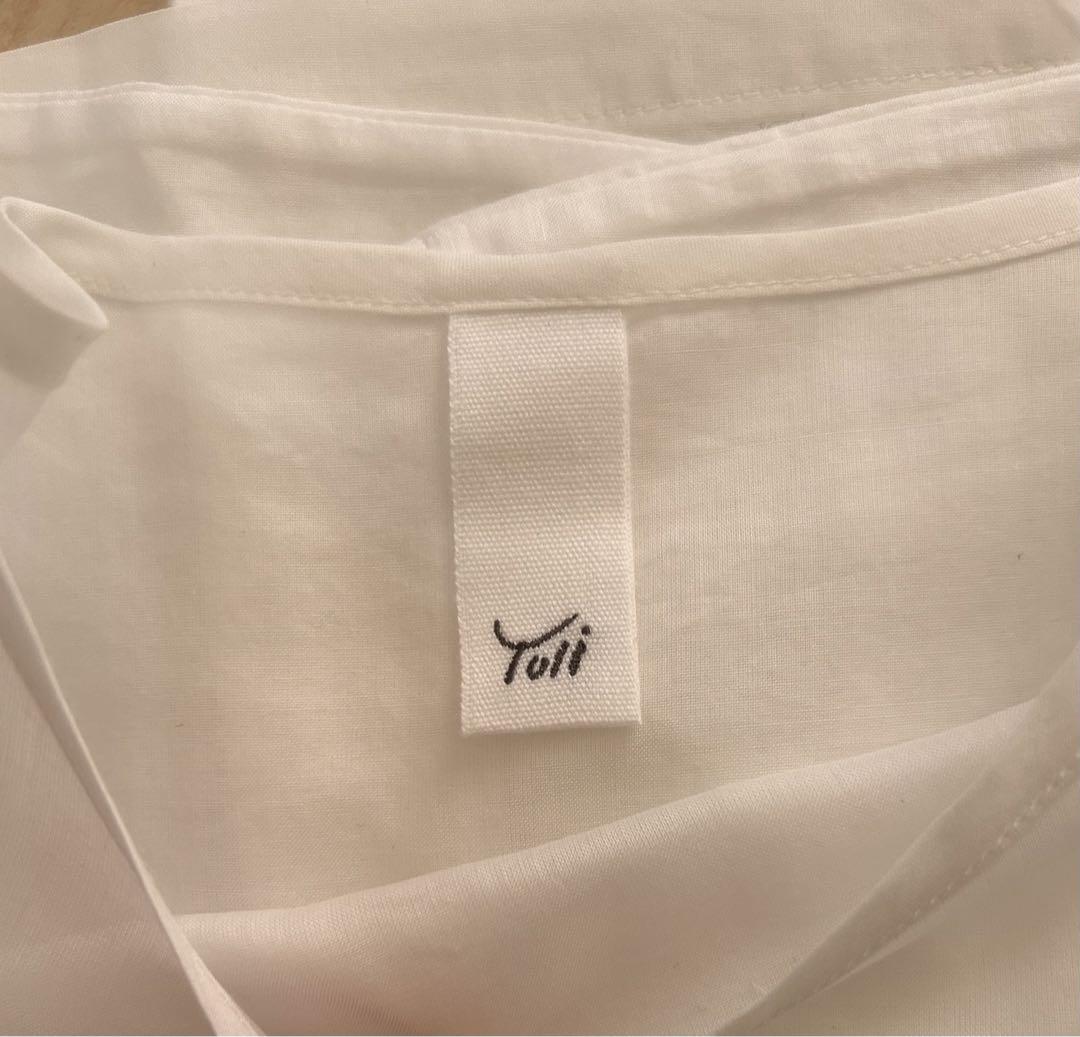 yoli シンプルワイドブラウス 2023ss yoli シンプルワイドブラウス 2023ss