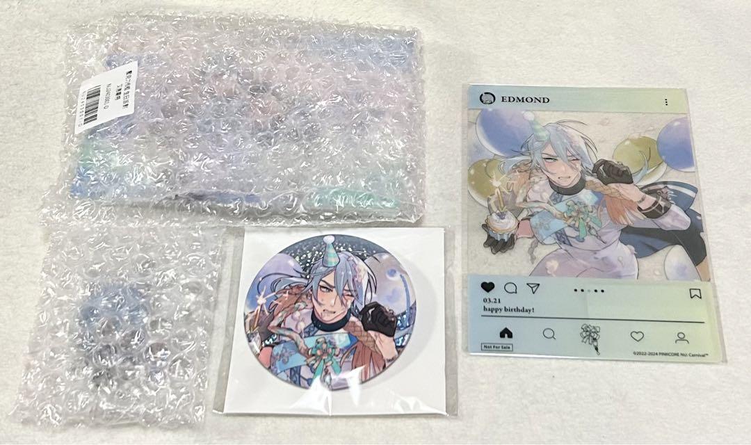NUカーニバル ぬカニ エドモンド 誕生日シリーズ 特典 クリア