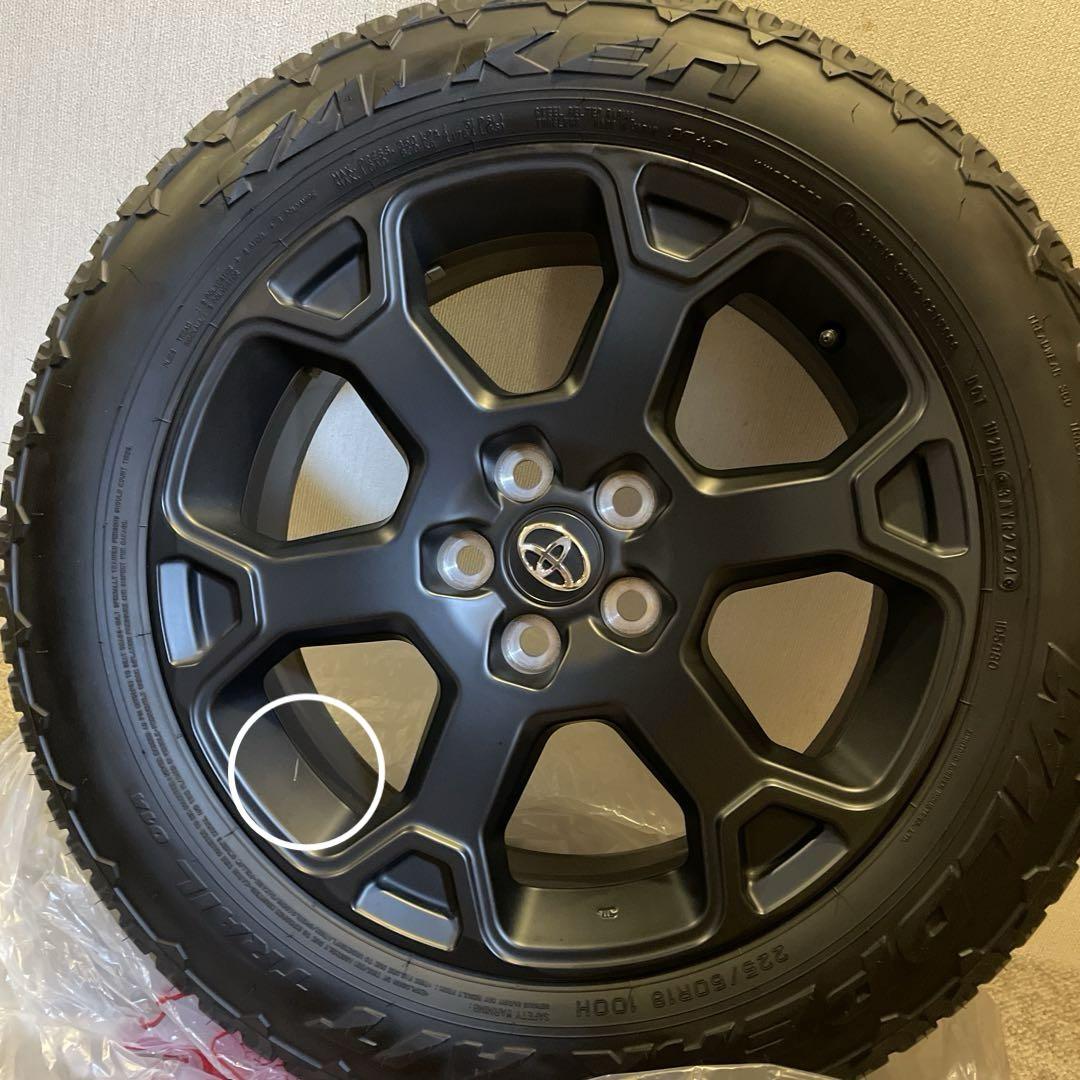 Rav4オフロードパッケージ純正タイヤ・ホイール ナット付き