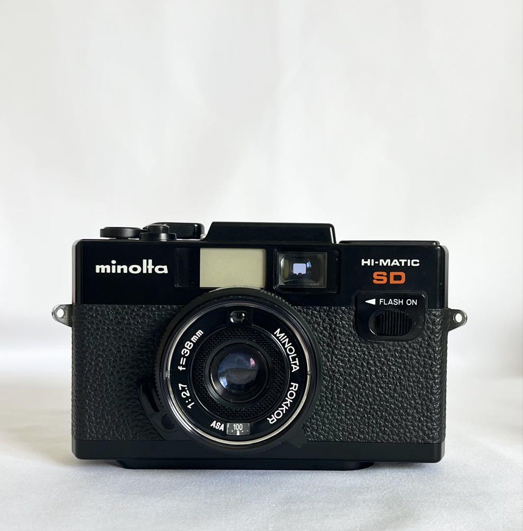 【完動品】Minolta Hi-Matic SD2コンパクトフィルムカメラ 良品 2025年最新】MINOLTA hi-matic sd2の人気アイテム - メルカリ