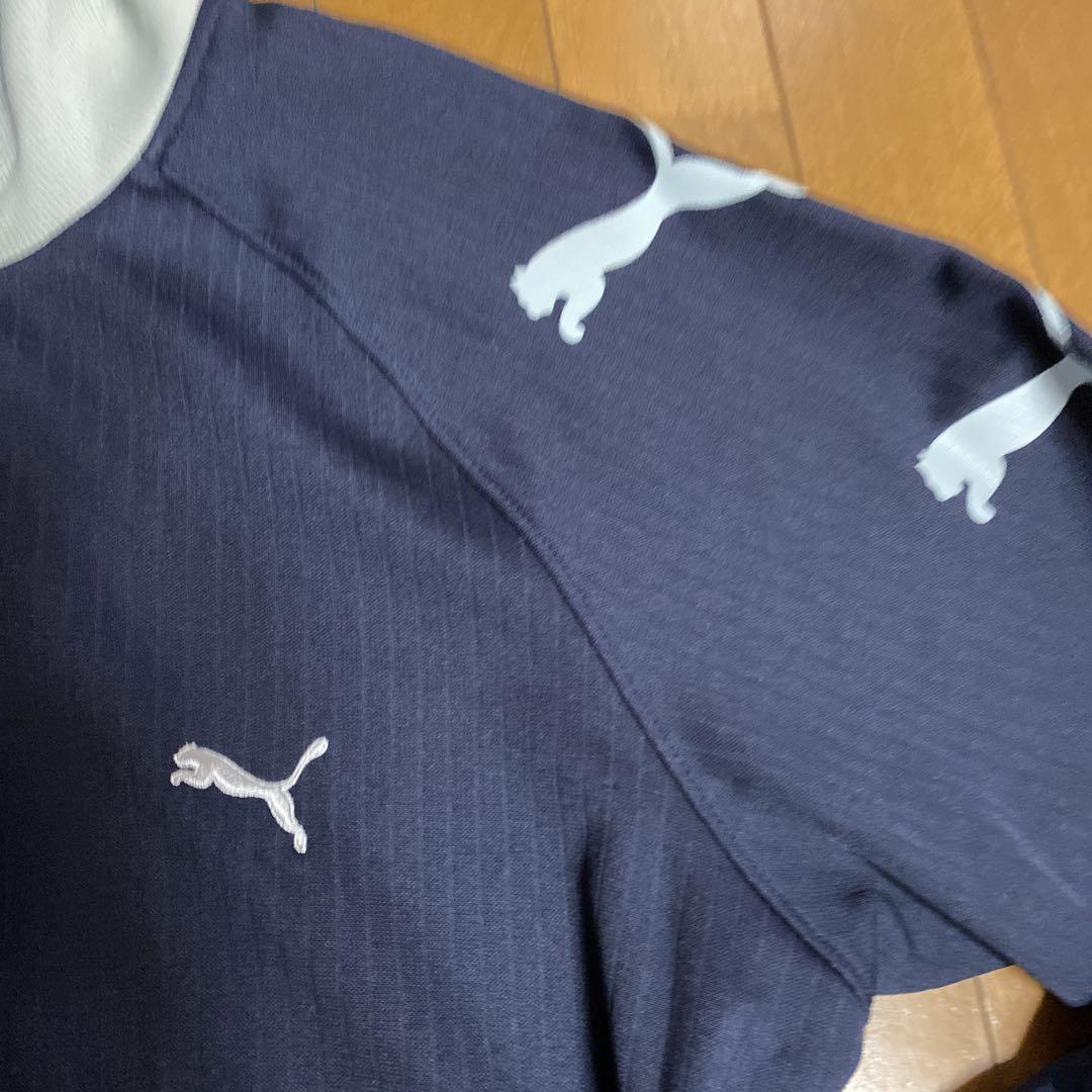人気満点 Puma ジャージ上下セット ネイビー3連ロゴ 良品 - メルカリ ウォーキング・ランニングウェア