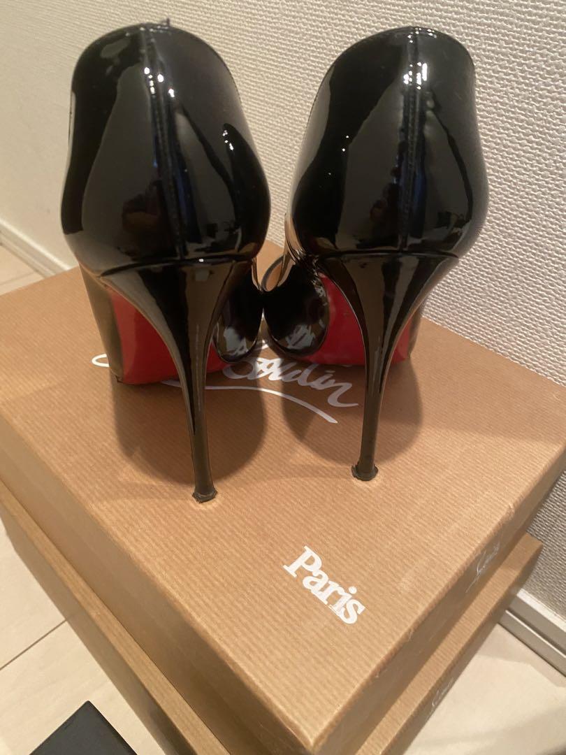 ルブタン 35 パンプス ブラック クリスチャンルブタン 画像4