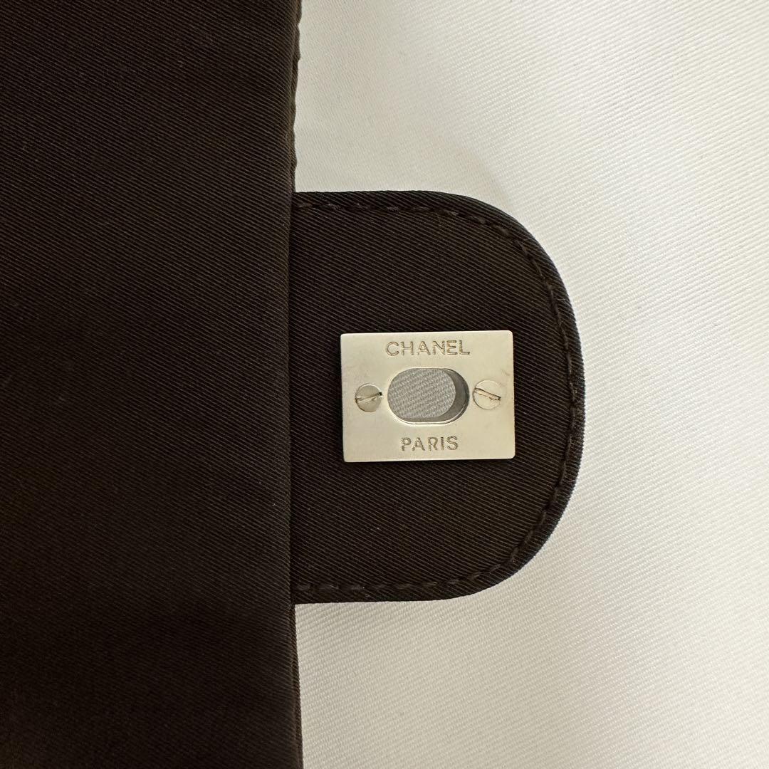CHANEL チョコバー マトラッセ チェーン ショルダー バッグ