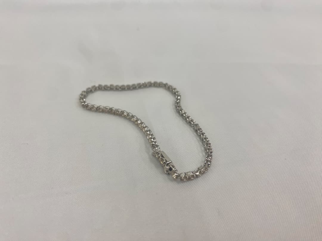 プラチナダイヤモンドブレスレット Pt900