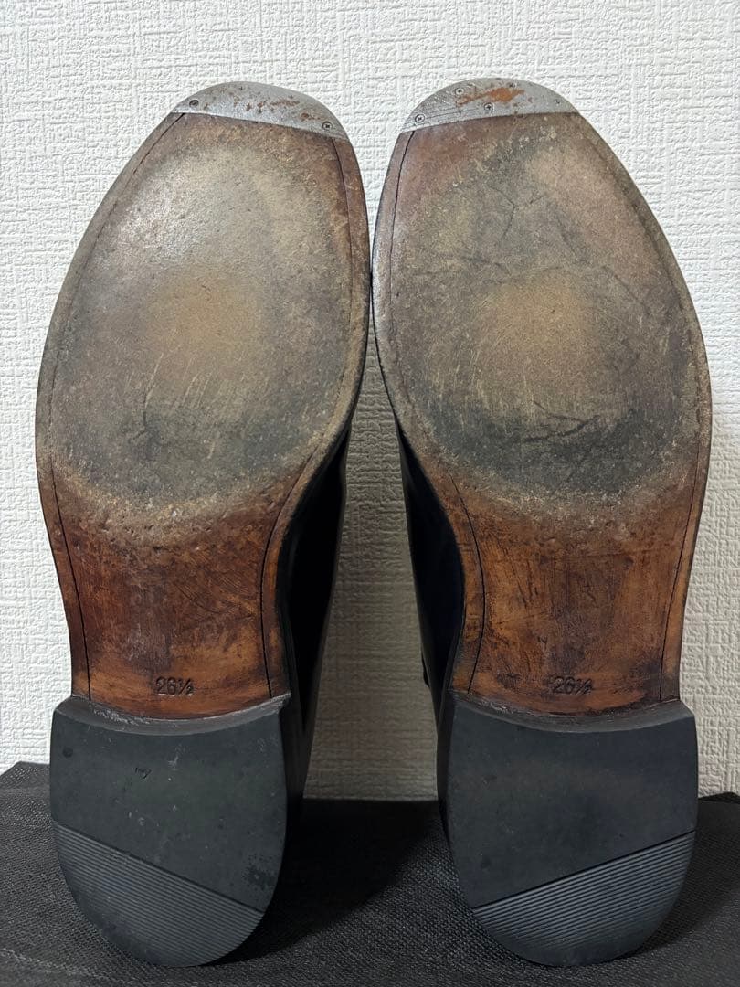 リーガル インペリアルグレード コードバン W514 プレーントゥ 26.5 リーガル インペリアルグレード コードバン W514 プレーントゥ 26.5