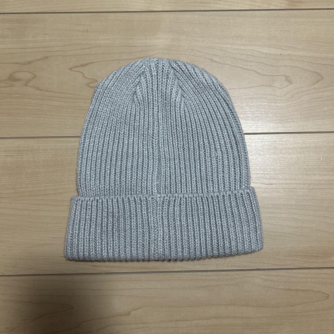 madhappy グレー ニット帽 GAP グレー ニット帽 - メルカリ