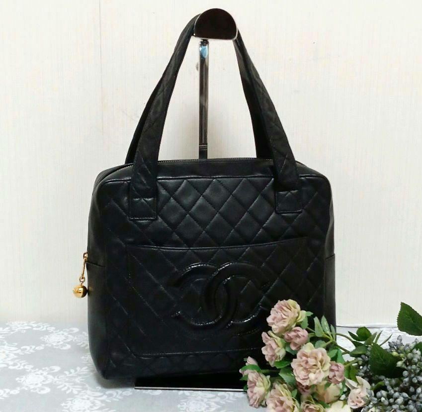 美品】シャネル マトラッセ ハンドバッグ トートバッグ