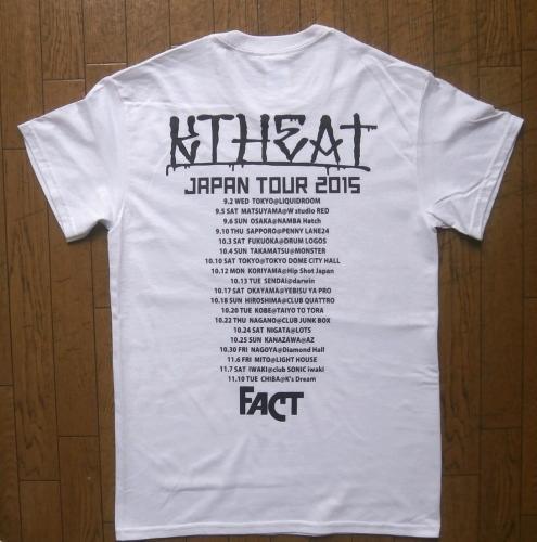 FACT【未使用】バンドTシャツ◇公式◇KTHEAT TOUR 2015 白