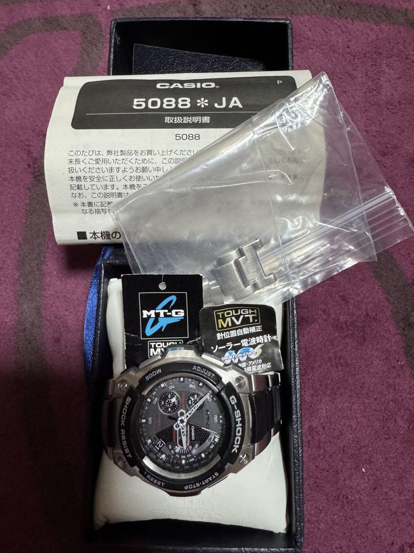 説明文要確認！CASIO G-SHOCK MTG-1100-1AJF中古品