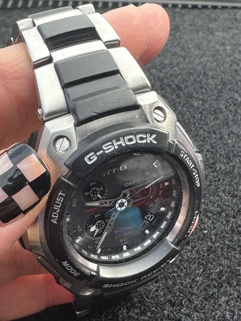説明文要確認！CASIO G-SHOCK MTG-1100-1AJF中古品