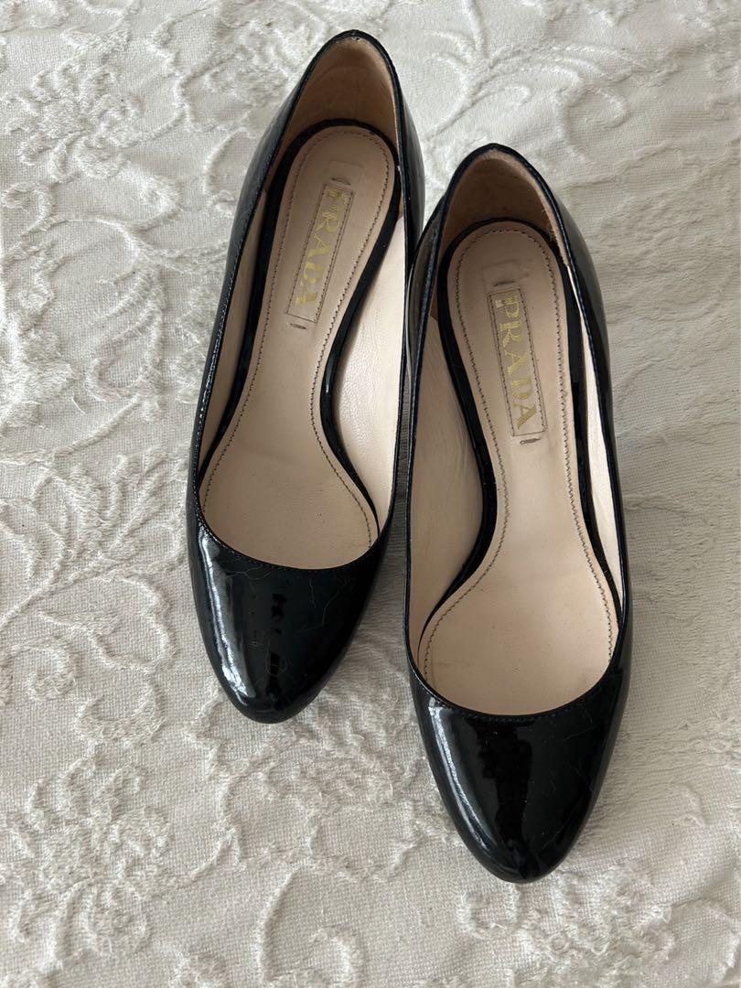 人気のファッションブランド! PRADA プラダ パンプス 美品 ハイヒール