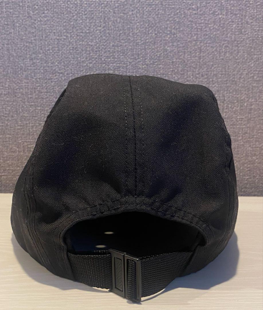 Supreme 黒 キャップ バックストラップ付き