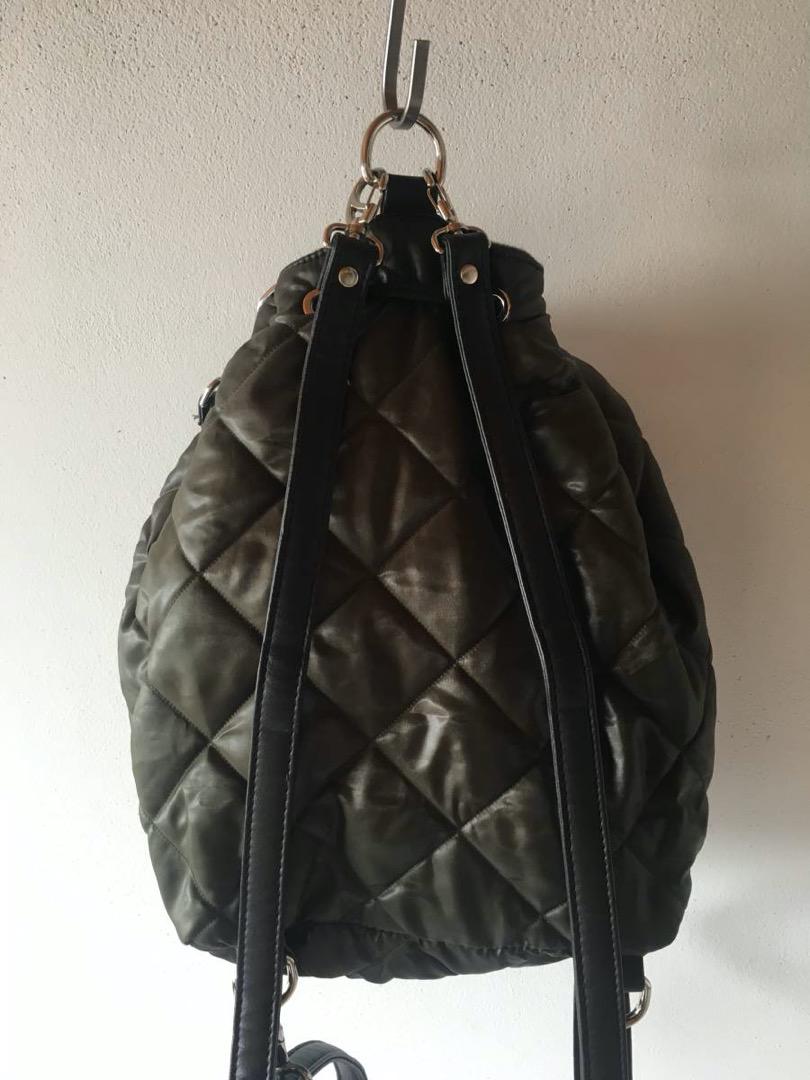 美品◎イタリア製 teresa cambi キルティング2WAYバッグ リュック