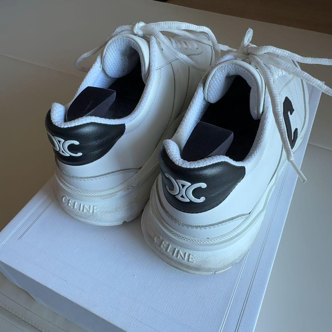 CELINE ランナー CR-02 レースアップ ロースニーカー メンズ
