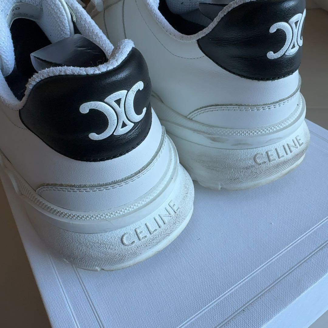CELINE ランナー CR-02 レースアップ ロースニーカー メンズ