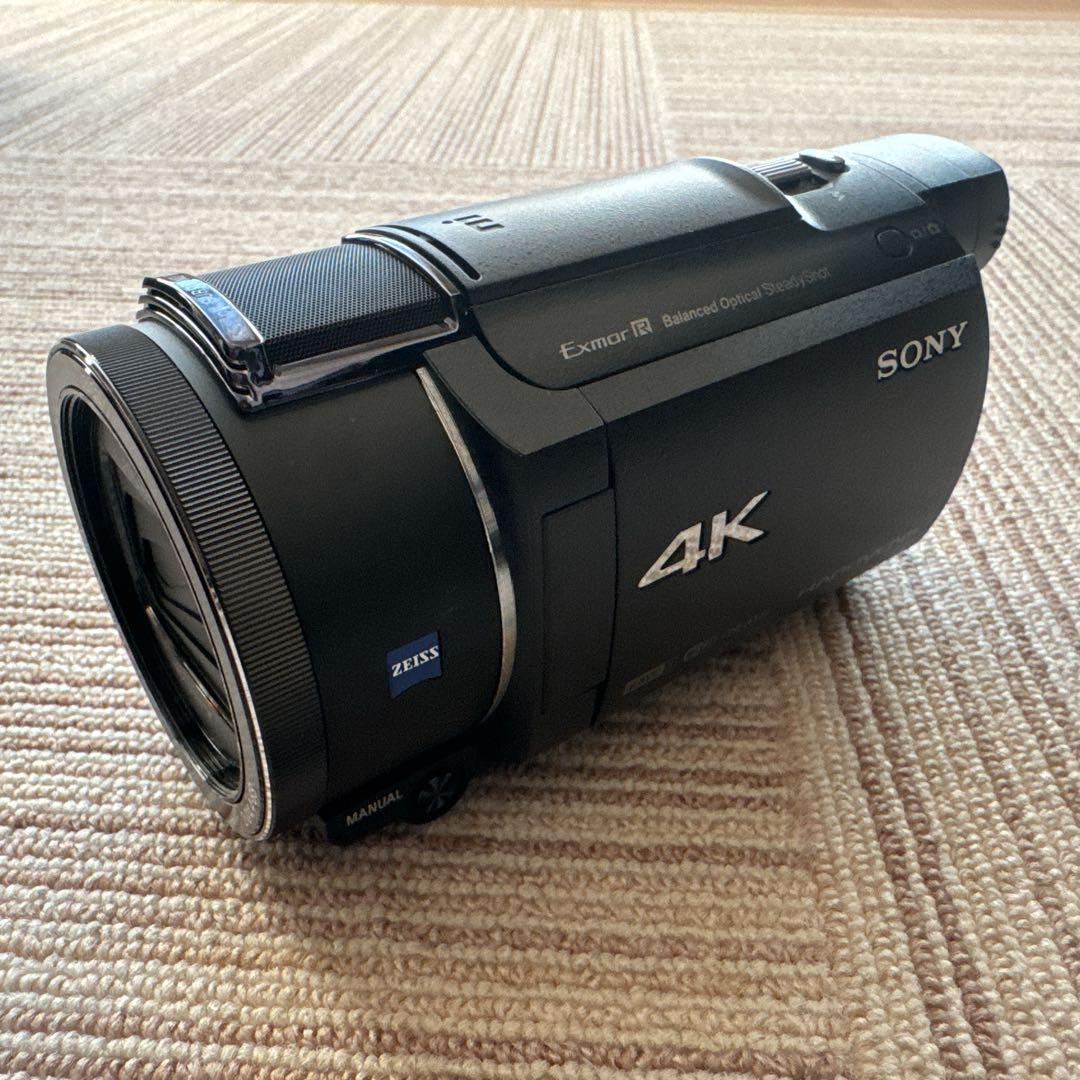 【美品】ソニー FDR-AX60 予備バッテリー付 NP-FV100A