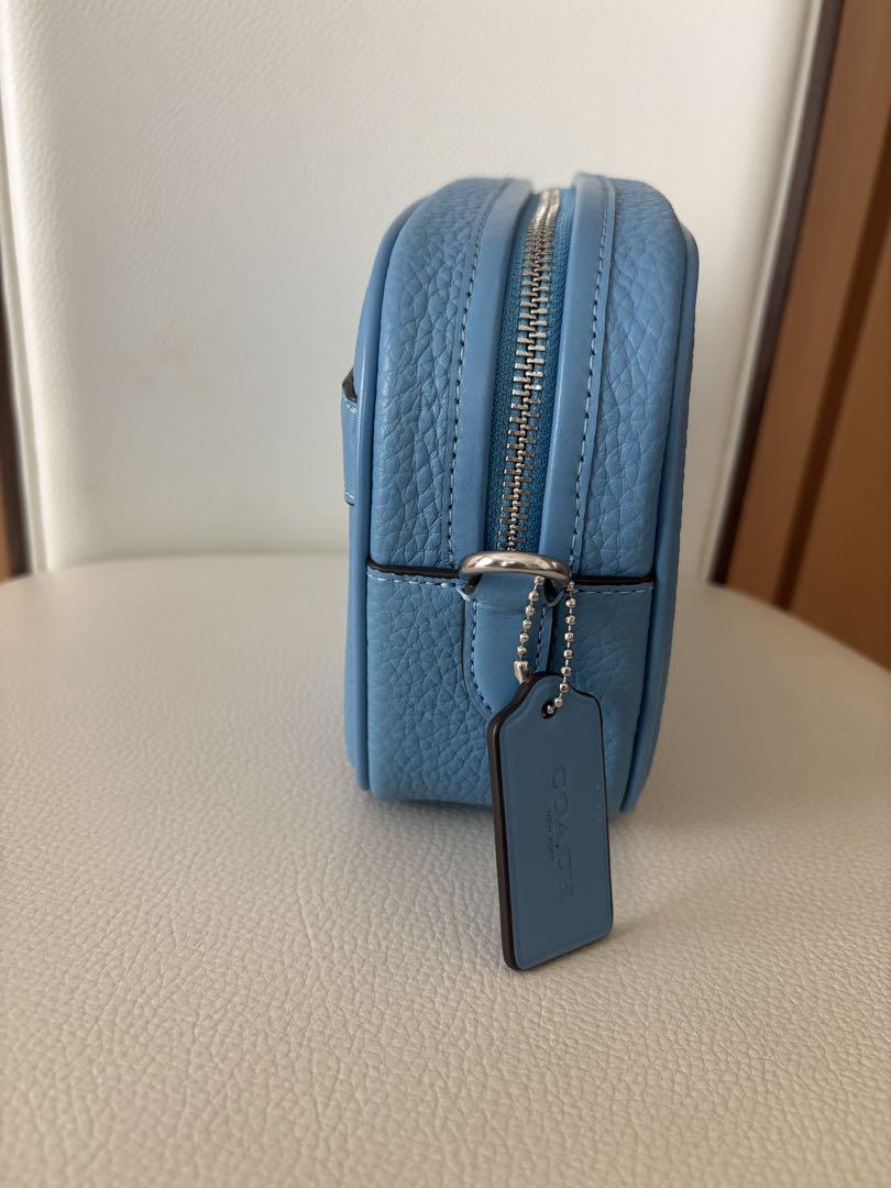 【新品・未使用】COACH コーチ ショルダーバッグ ブルー CC386