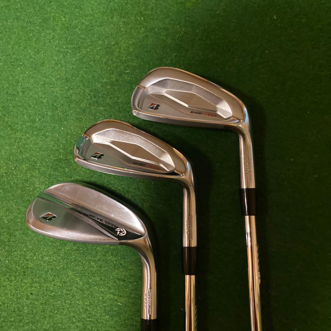 242CB バイティングスピン ウェッジ 3本セット 初心者 Zelos 7 R