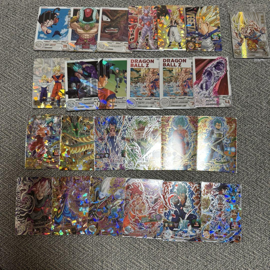 ドラゴンボールヒーローズsec,ur,mm3,引退,まとめ売りドラゴンボールカード
